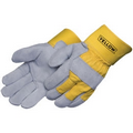 Gray Select Split Cowhide Work Gloves